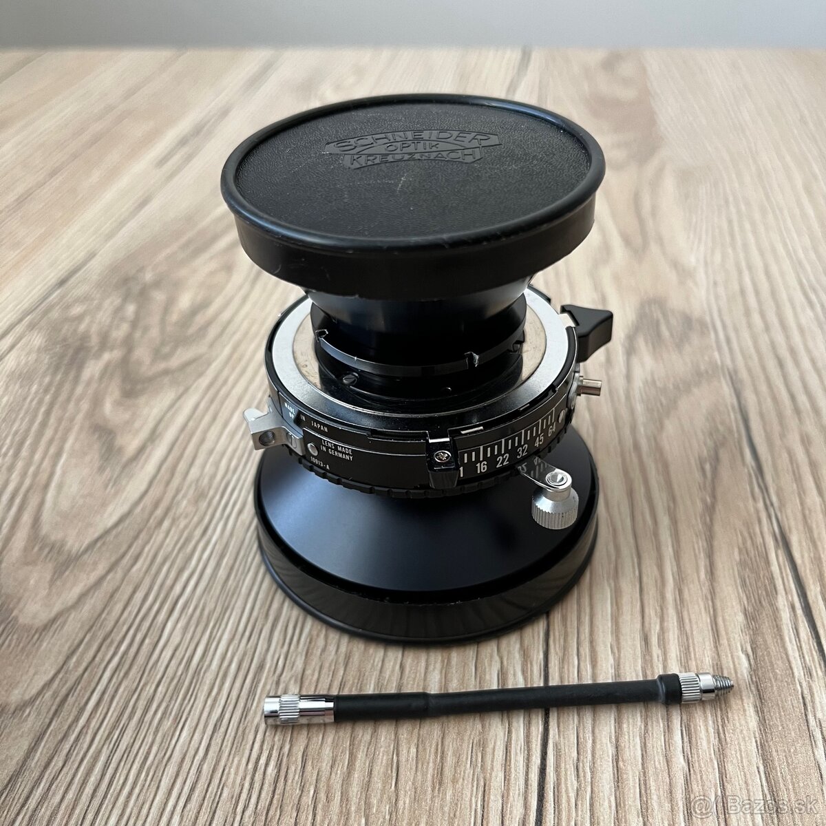Veľkoformátový 4x5 Schneider objektív 90mm f8 Copal 0 - 7