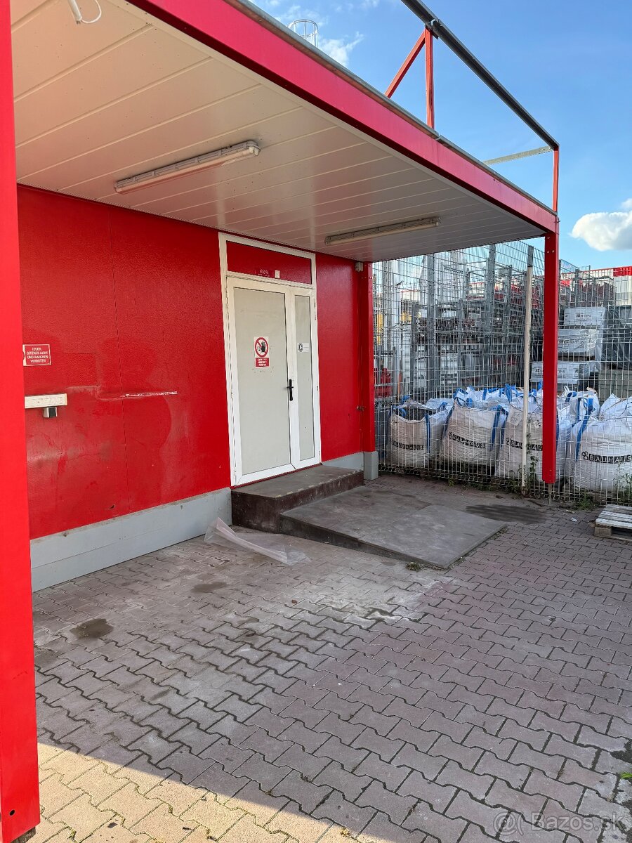 Priestranná modulárna predajňa / kancelária z kontajnerov - 7