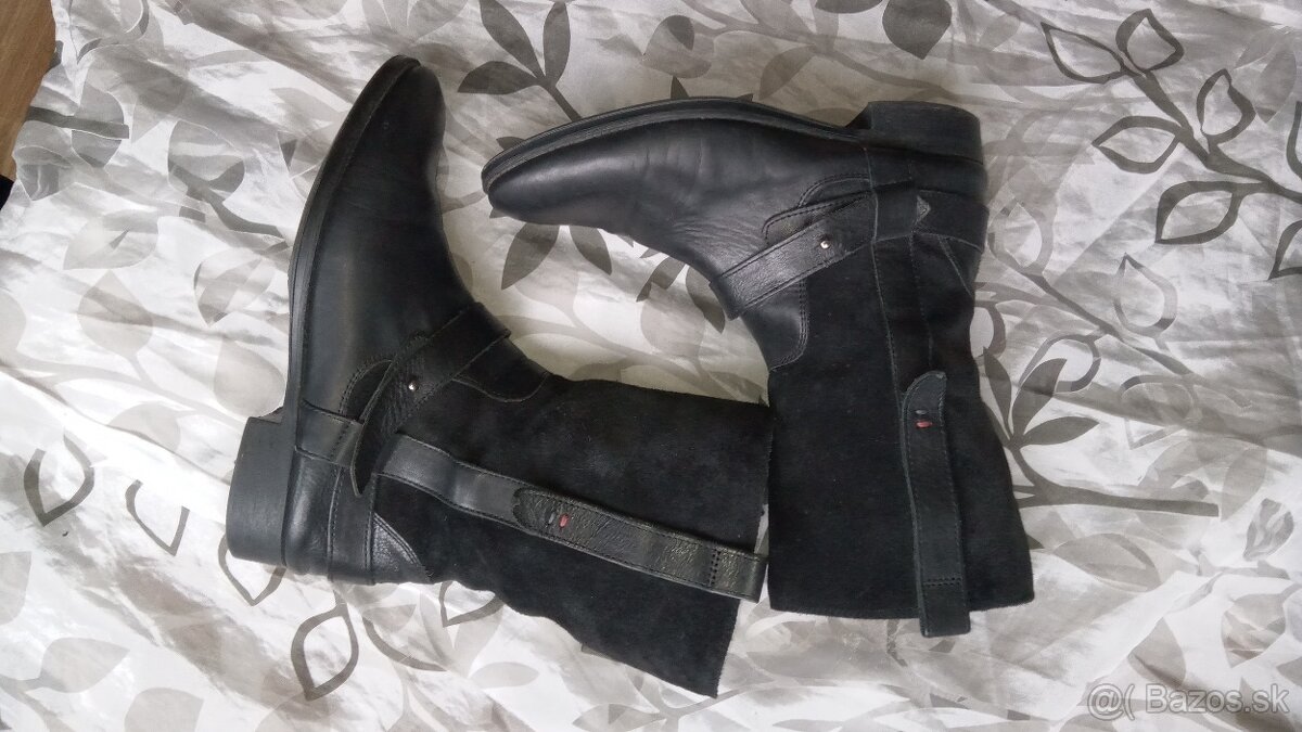 Tommy Hilfiger originál-dámske kvalitné čižmy 39 - 7