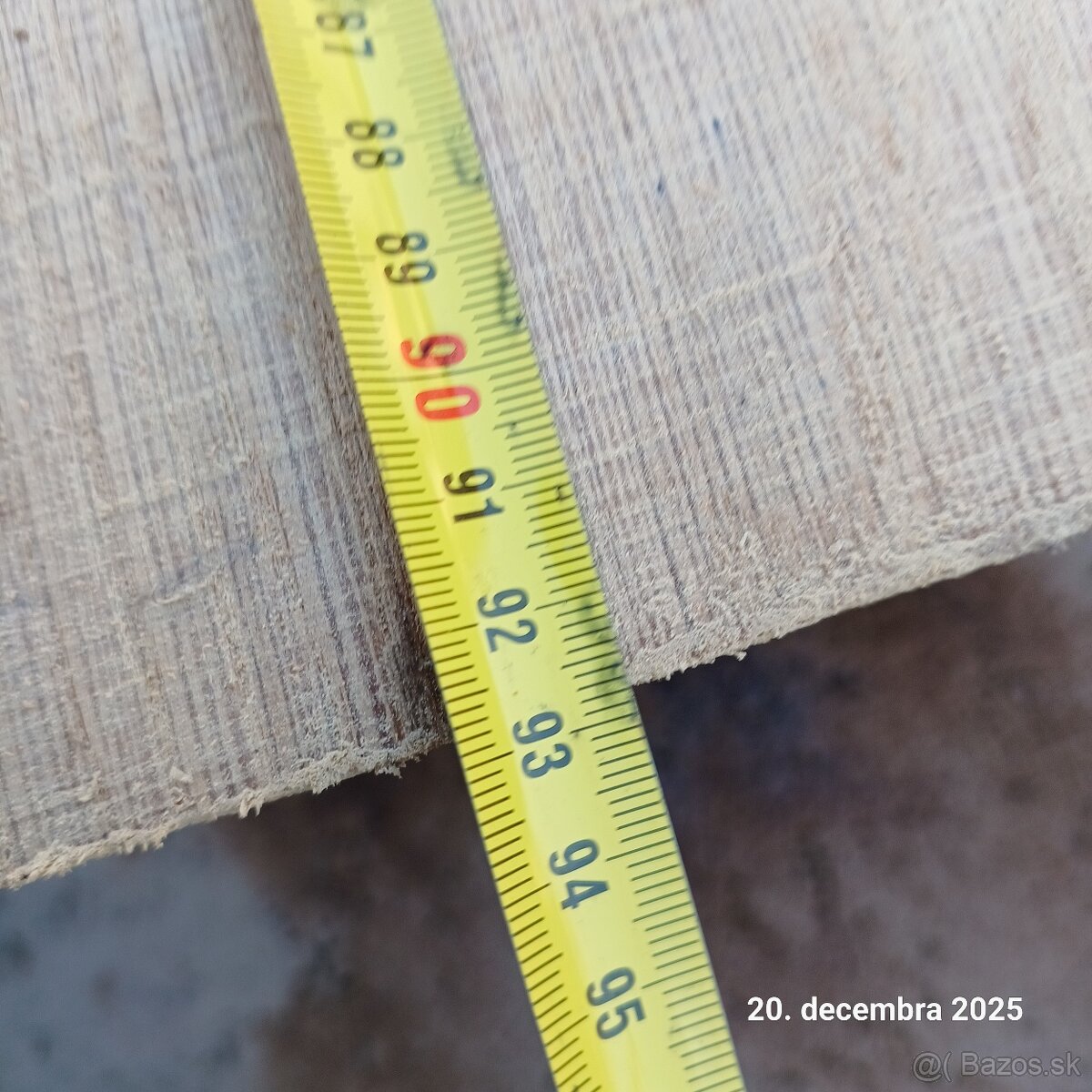 Dubový hranol 40x40cm - 7