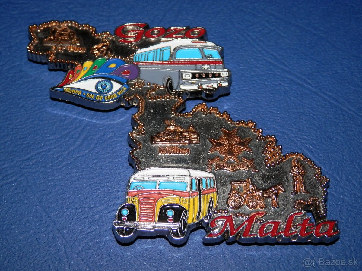 Kovové magnetky MALTA - 7