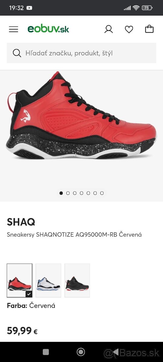 Kotníkové tenisky SHAQ - 7