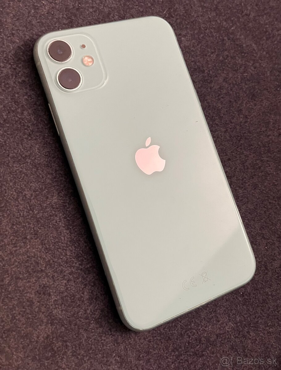 iPhone 11 64GB green - 100% batéria - 7