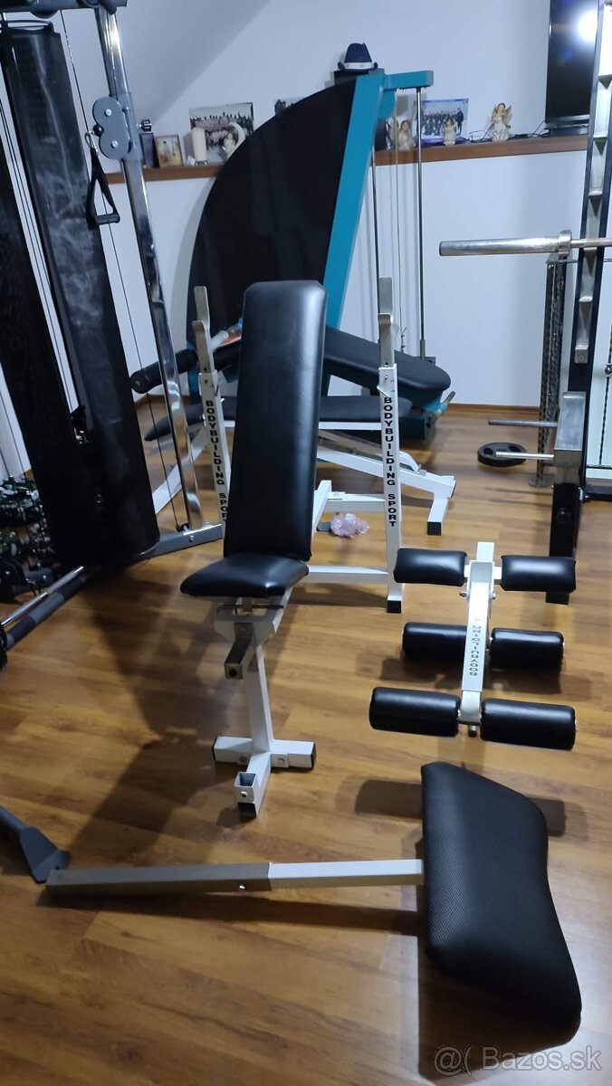 Lavicka na bench polohivatelna + adaptery - 7