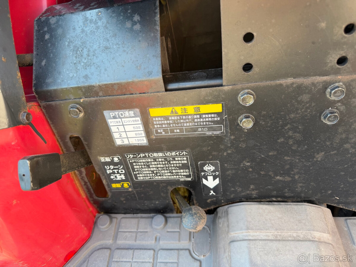 Japonský malotraktor Mitsubishi MT 190 - 7