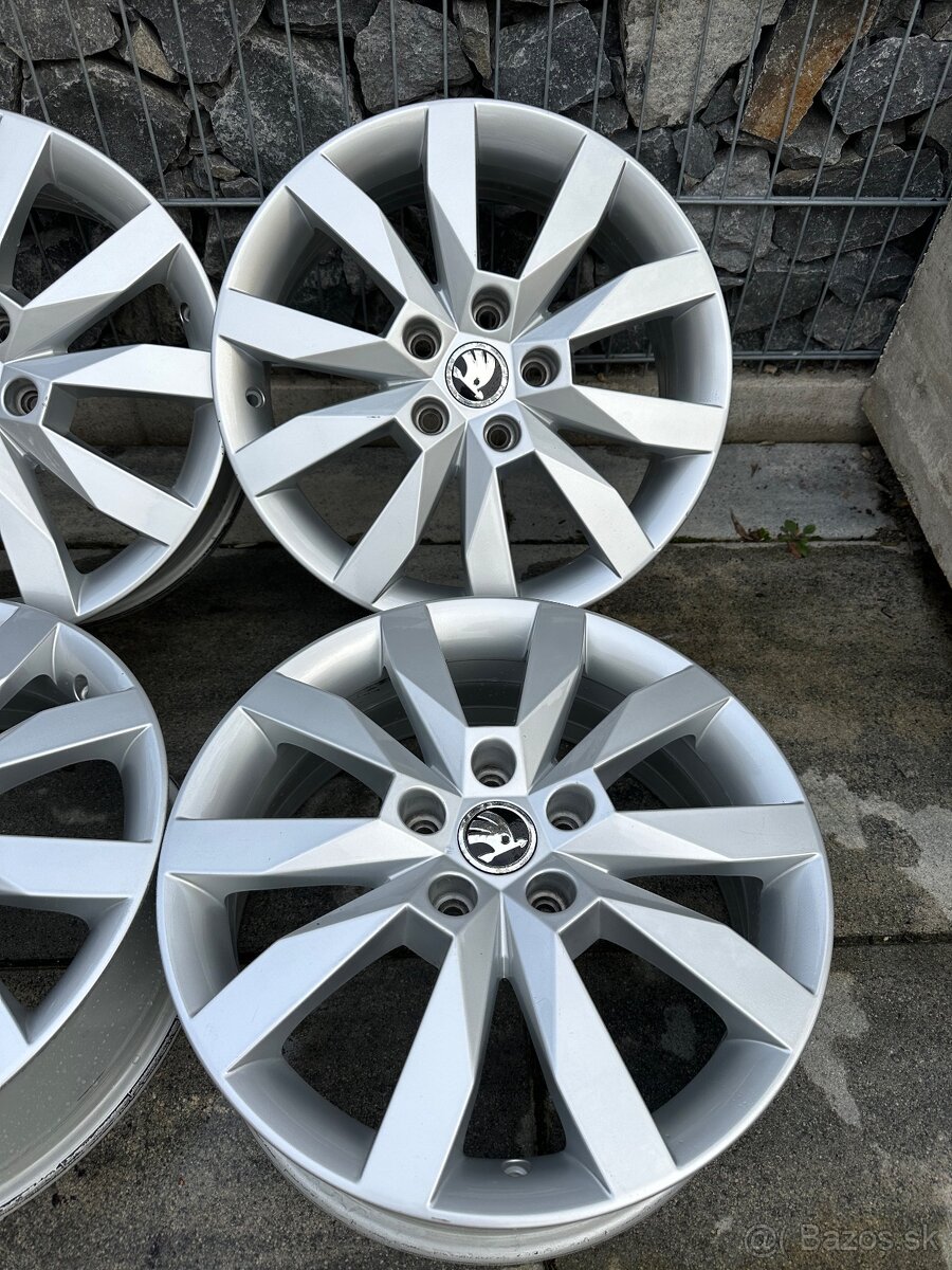 5x112 crystal octavia 3 top hliníkové disky - 7