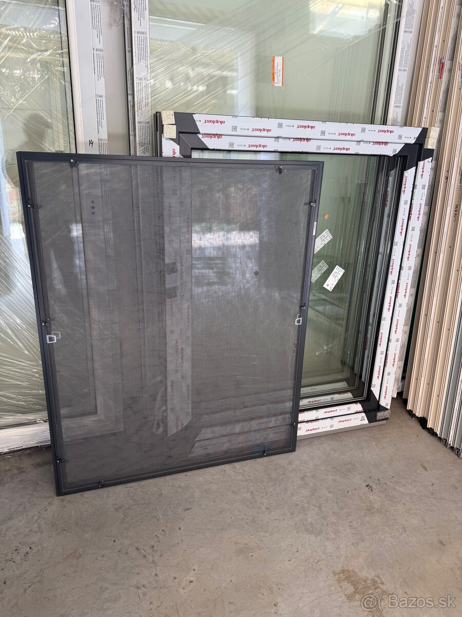 Plastové okná, antracit/biela,nové - 7