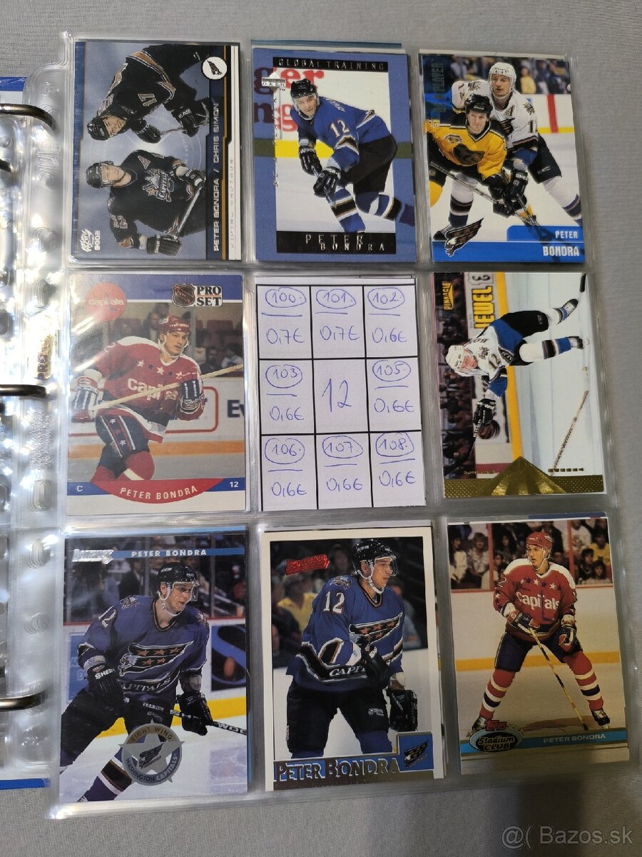 Hokejové kartičky - Peter Bondra - 7