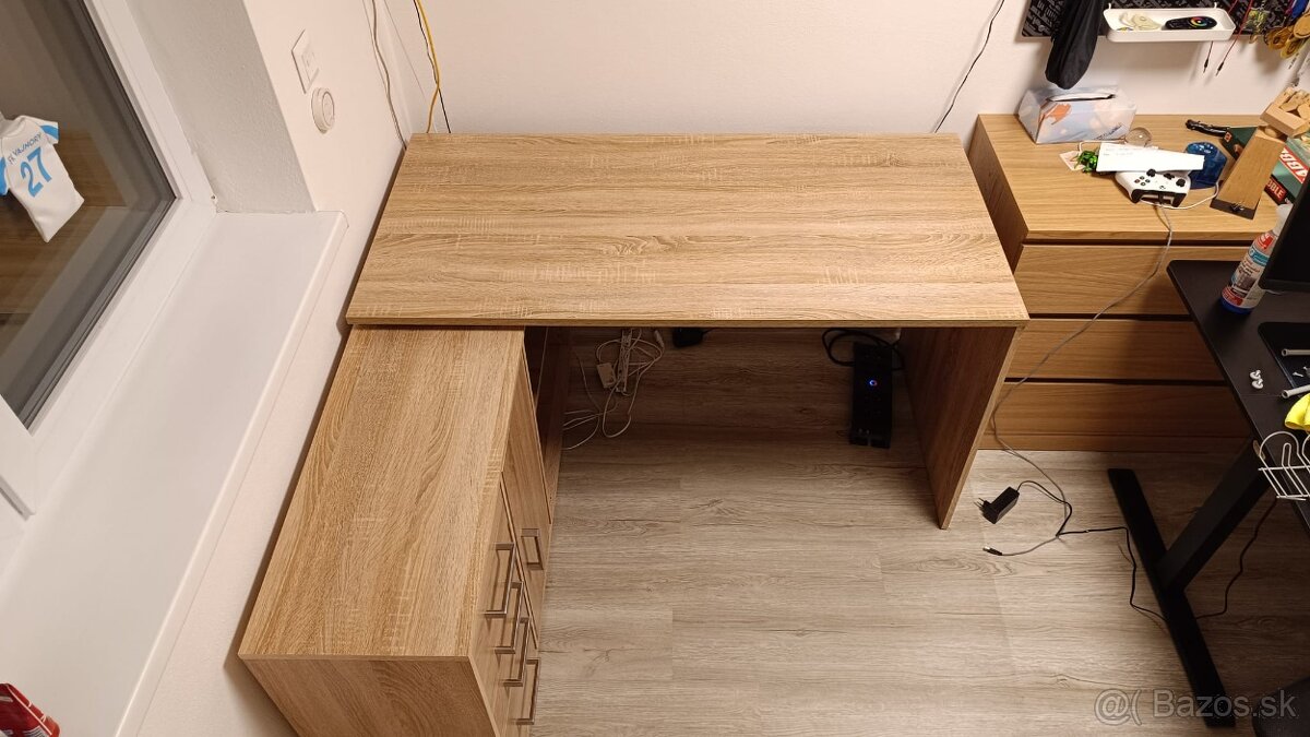 Rohový písací stôl - 7