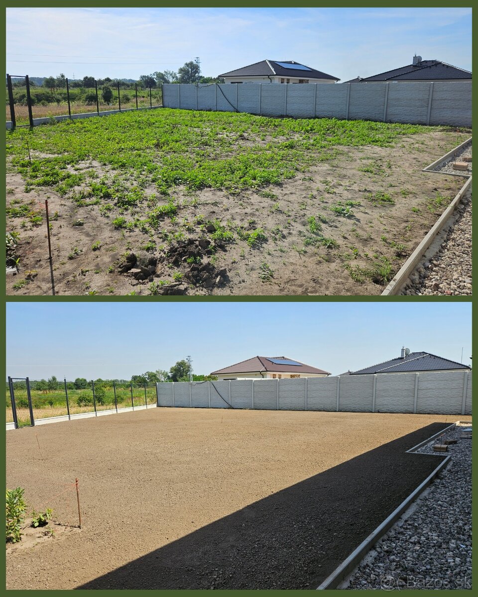 Služby - Mininakladač / Pôdna fréza / Zakladač trávnika - 7