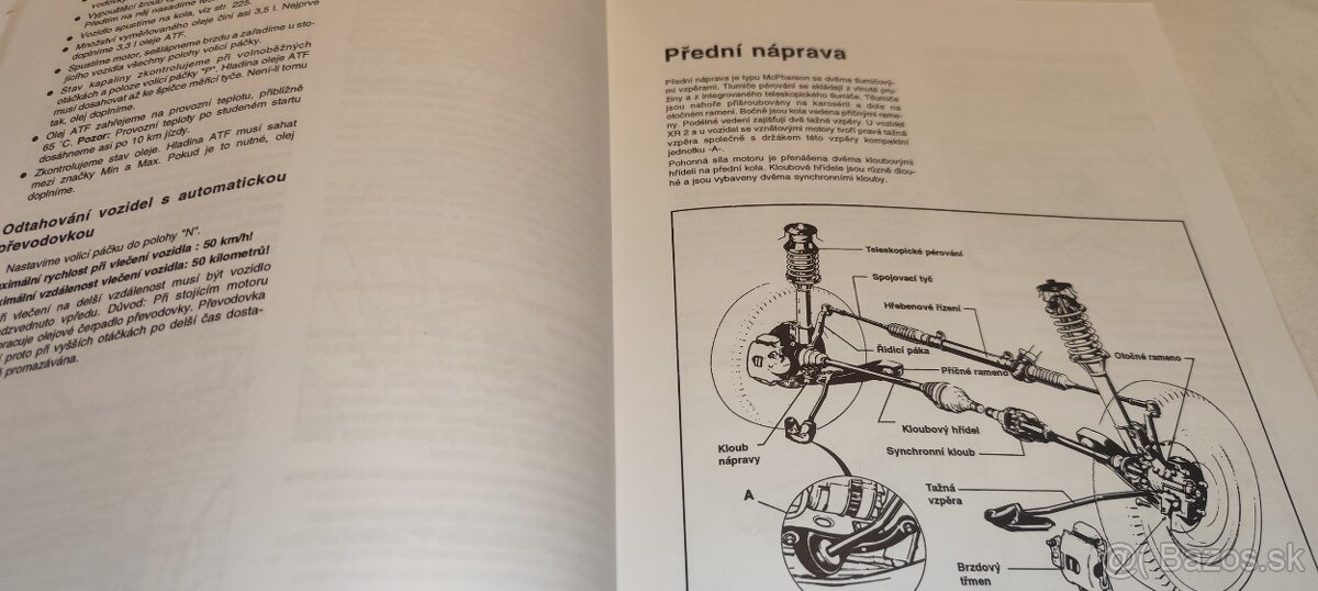 Ford FIESTA 1 + 2 - příručka na opravy a údržbu manuál - 7
