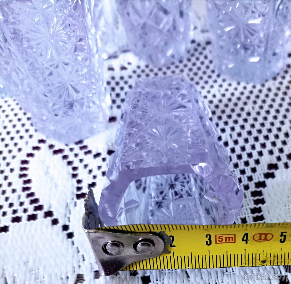 Poháriky, krištáľové sklo - 7