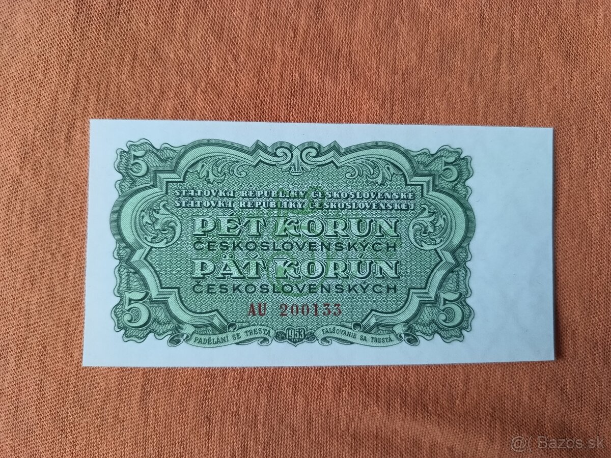 Bankovky ČSR - 10 - 7