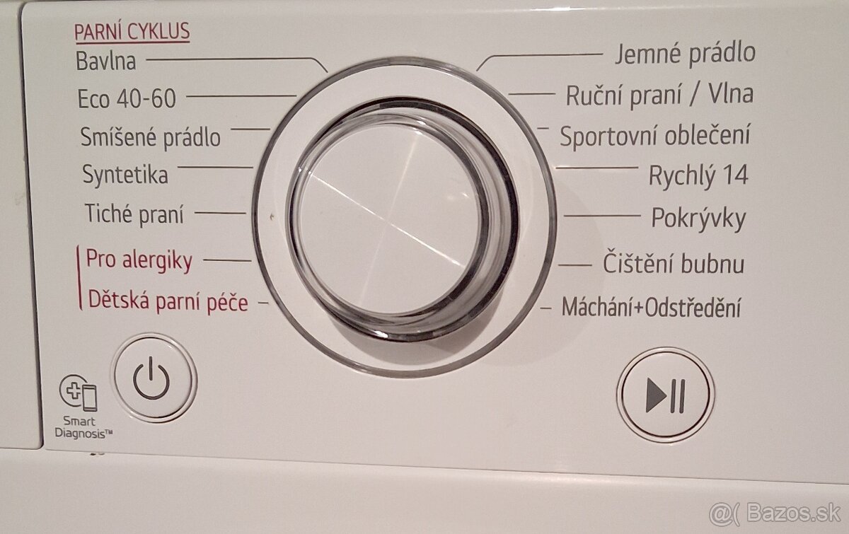 Pračka LG TURBO 1-9Kg Tr., A+++ - 7