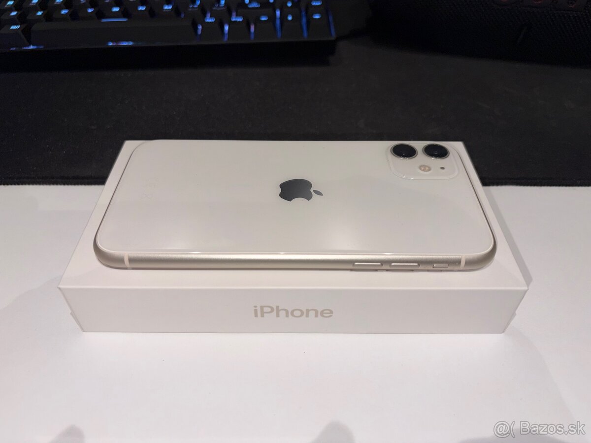 Predám iPhone 11 – biely, 128 GB - 7