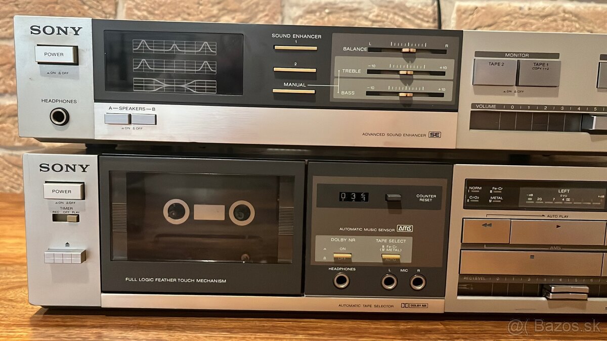 Sony TA—AX22 + TC-FX33 Hi-Fi z roku 1982 - 7