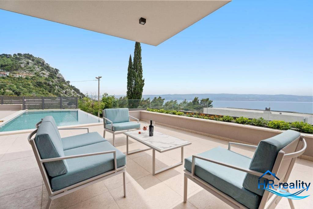 ☀Omiš(HR)-Luxusne zariadená vila s výhľadom na more - 7