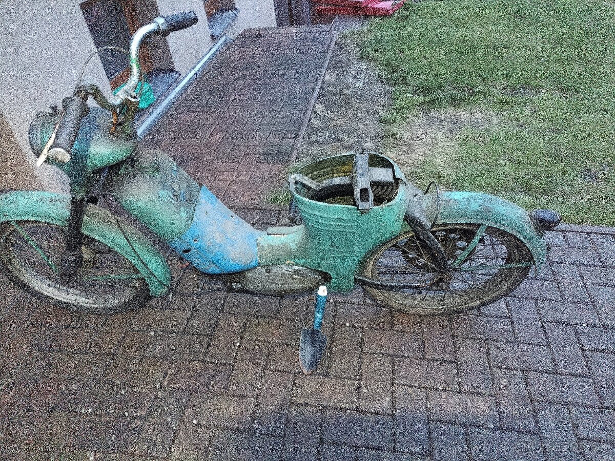 Jawa 550 pionýr, pařez - 7