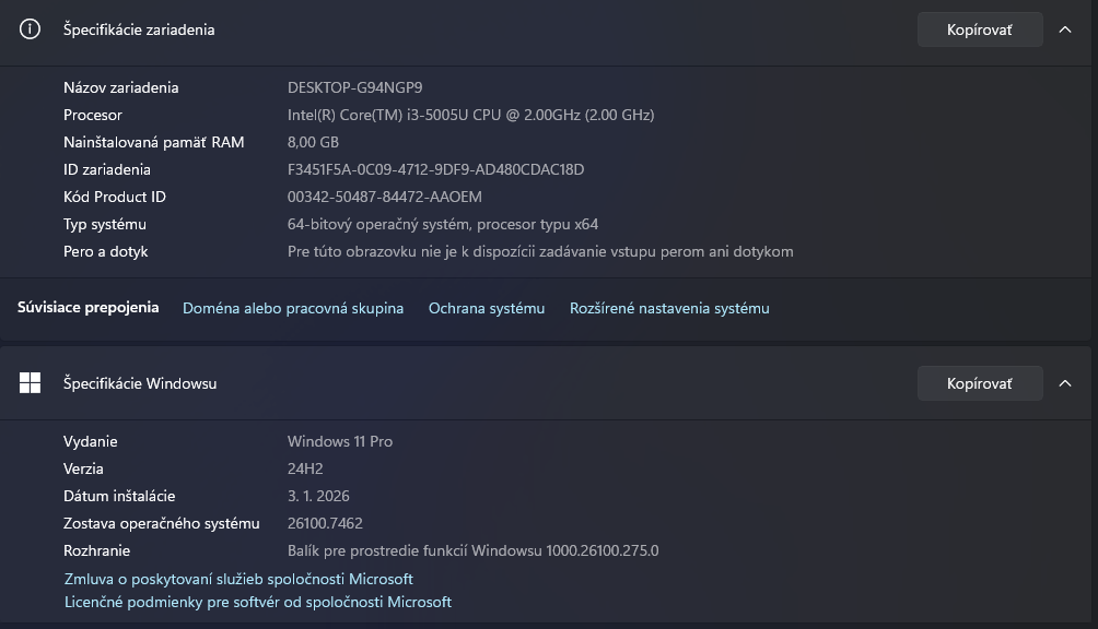 DELL Latitude 3560 - 15.6" / i3 / 8GB DDDR3 / SSD - 7