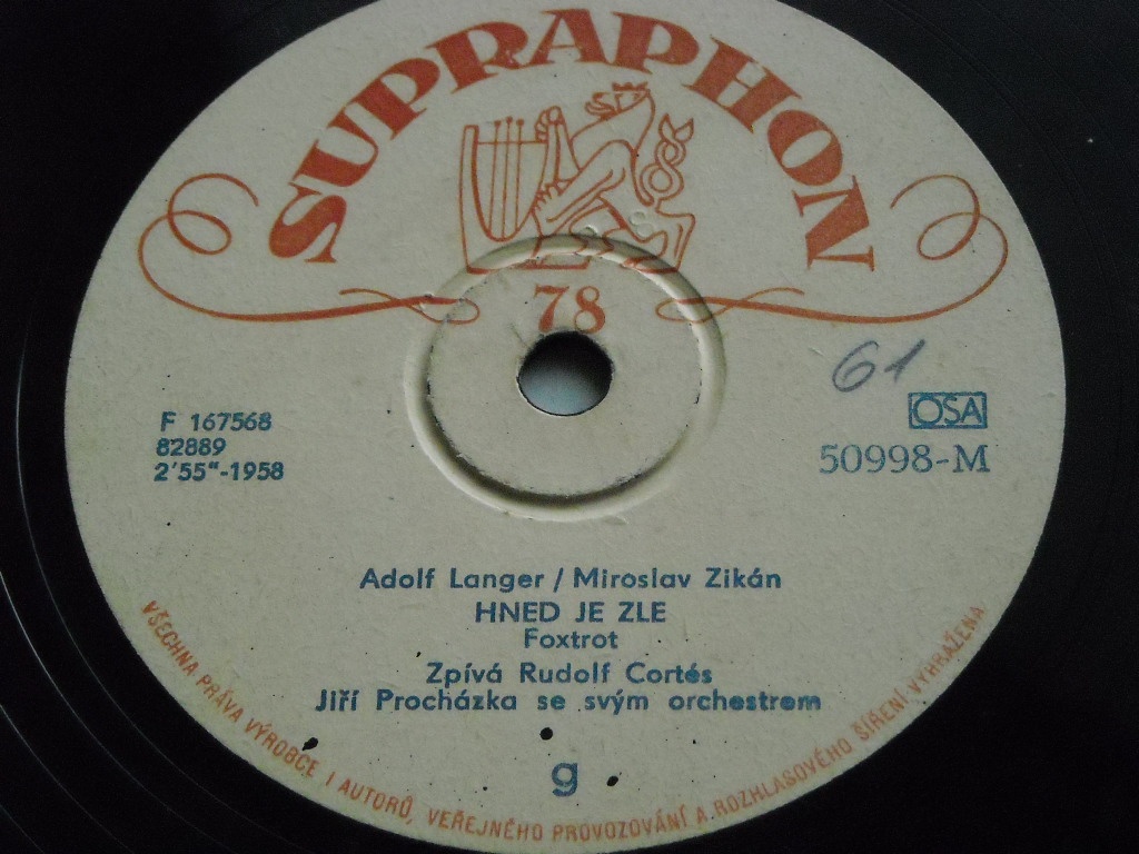 Gramofonové platne šelakové - 7