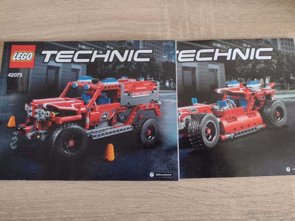Lego Technic návody a nálepky - 7