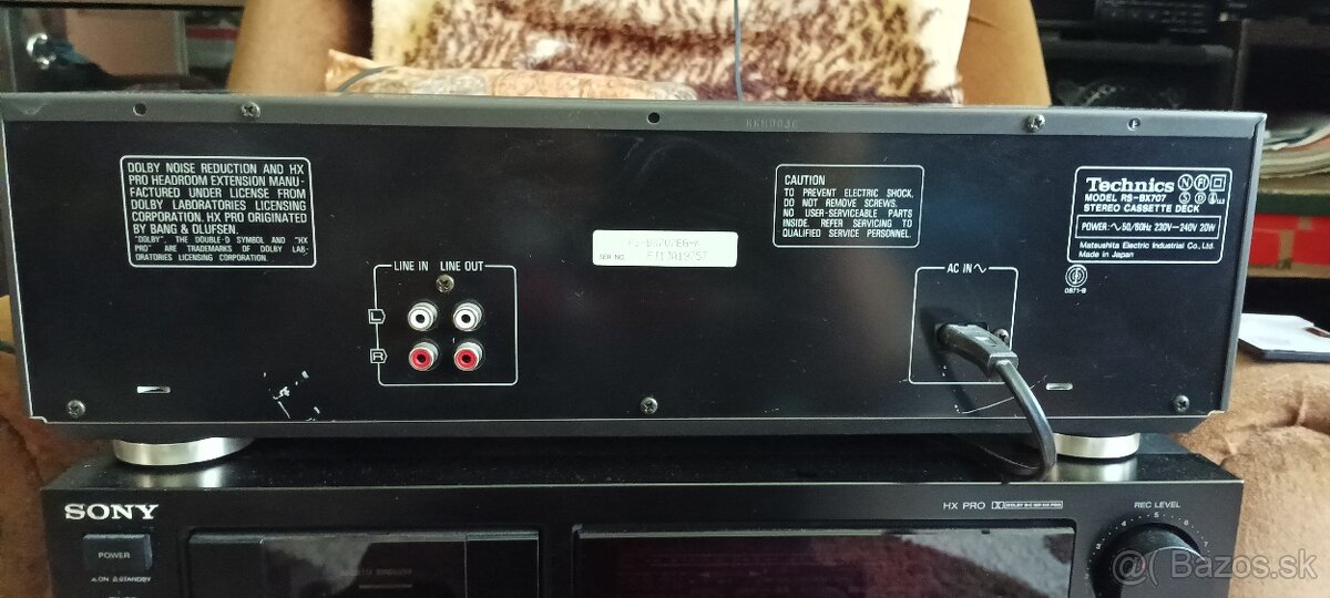 Technics Stereo Cassete Deck RS-BX 707 - 7