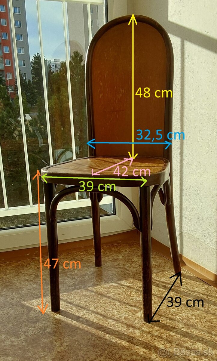 Stoličky z ohýbaného dreva - 7