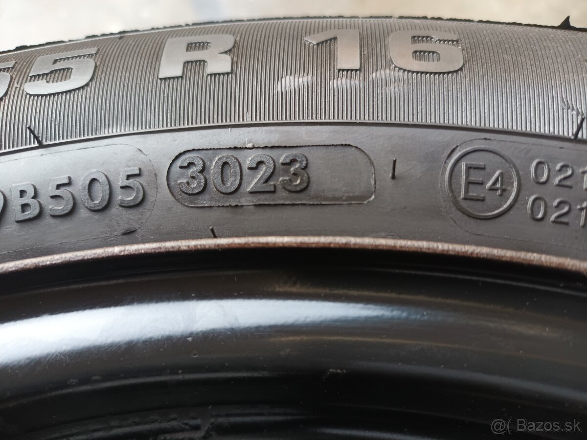 Zimné 195/55 r16 na diskoch 4x108 Peugeot - 7