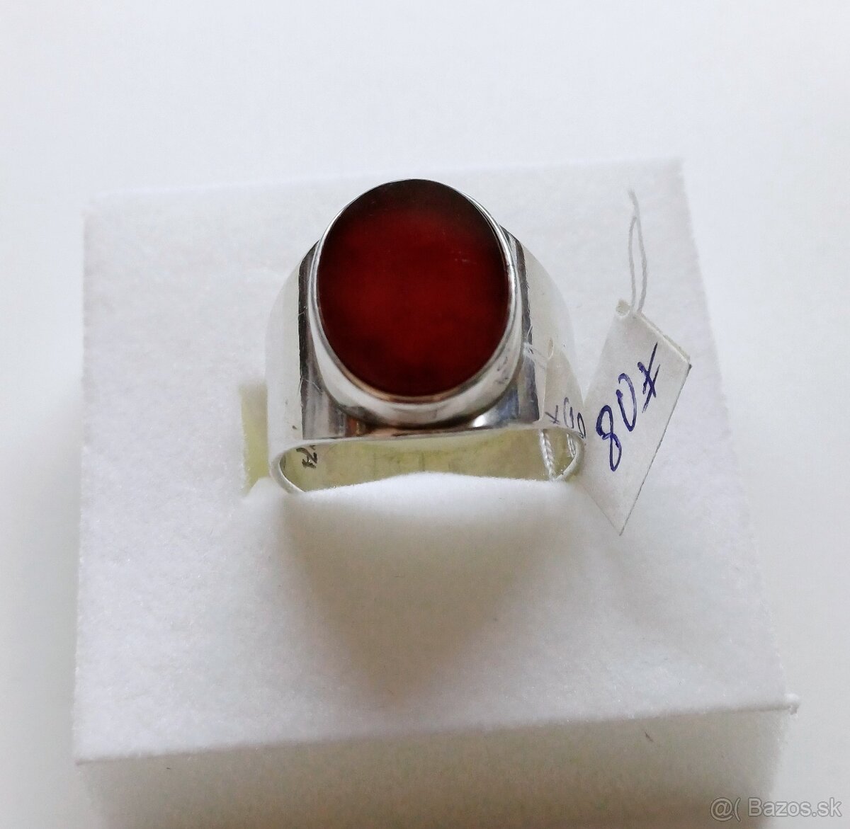 Krasne strieborne prstene s polodrahokamy - 7