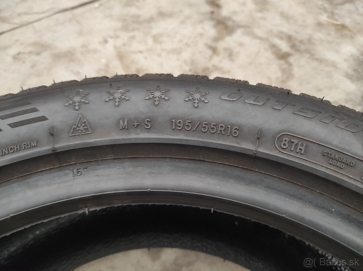 Zimné gumy 195/55R16 Fortune 4kusy - 7