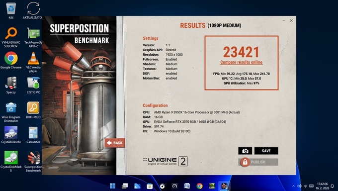 EVGA GeForce RTX 3070 FTW3 Ultra 8GB GDDR6 –/full TEST - 7
