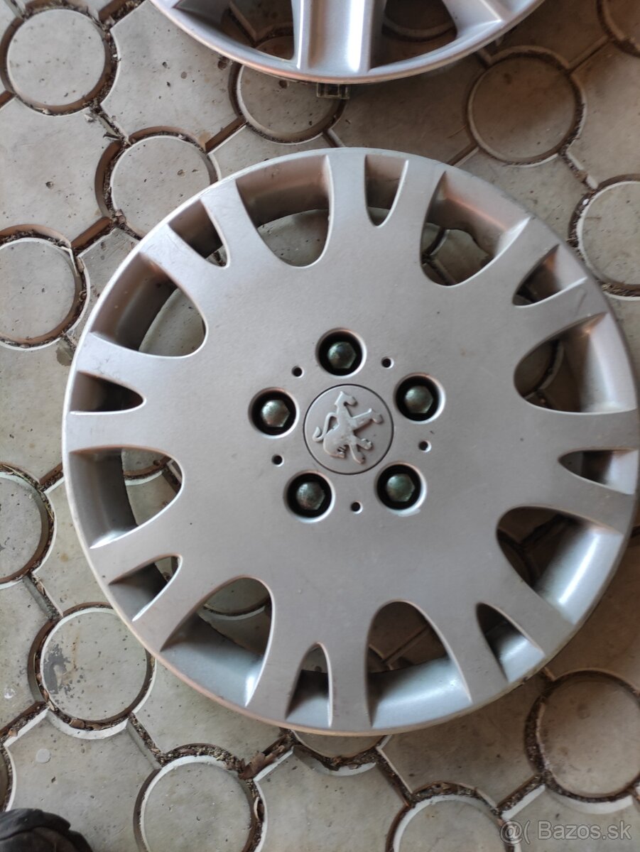 PEUGEOT 207 PUKLICE 15", 16" ORIGINÁL PEUGEOT - 7