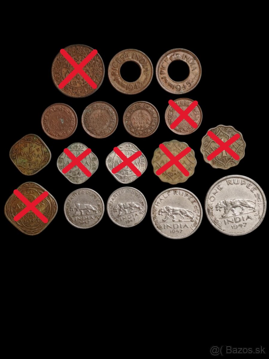 Mince Indie a Britskej Indie, Stará India - 7