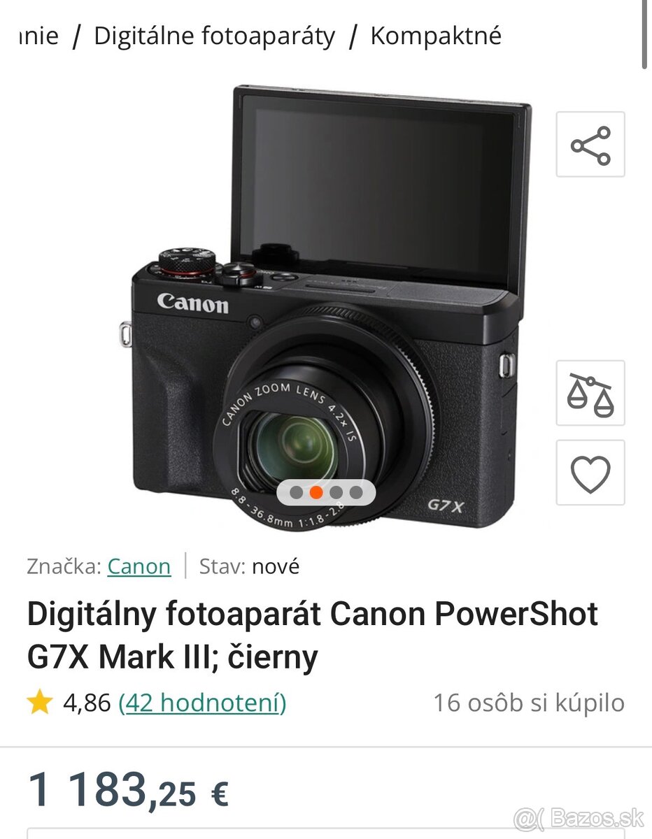 Canon PowerShot G7X Mark III - 7