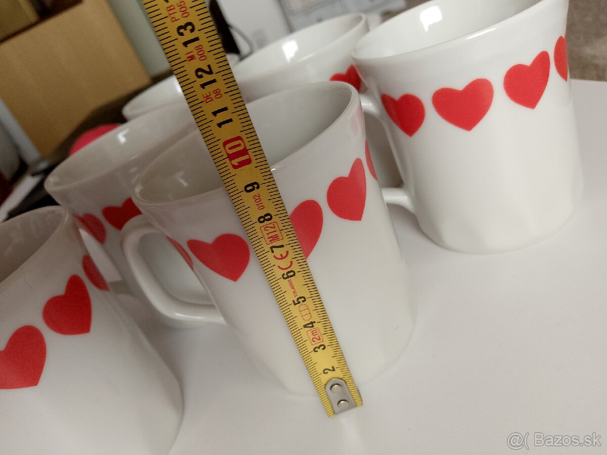 Hutné sklo, hrnčeky - 7