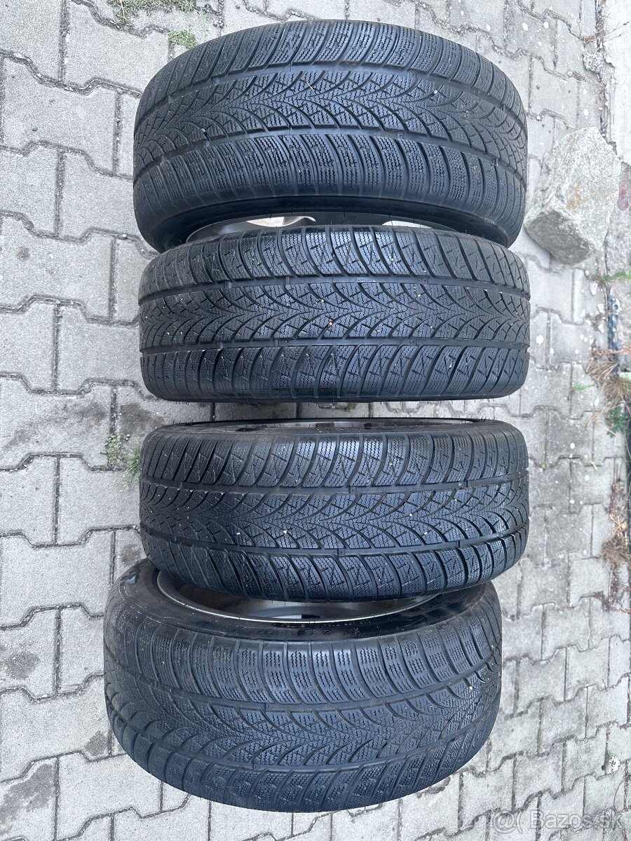 Elektróny+zimne pneu 225/45R17 5X112 - 7