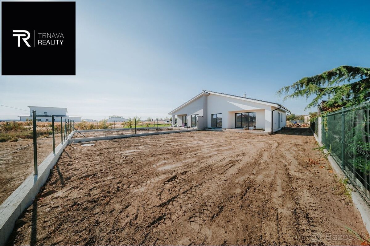 MOŽNOSŤ VIDIEŤ - Novostavba 4-izbového RD obec Červeník, ok - 7