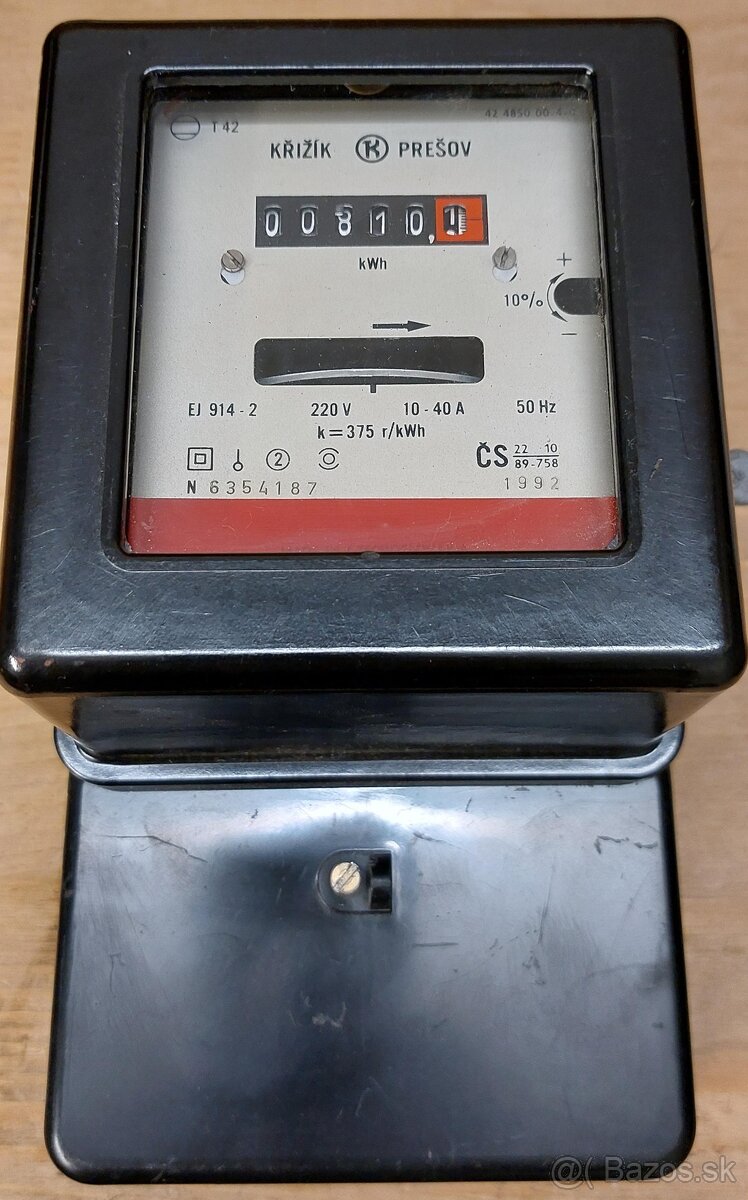 elektromer KŘIŽÍK 1-fázový - 7