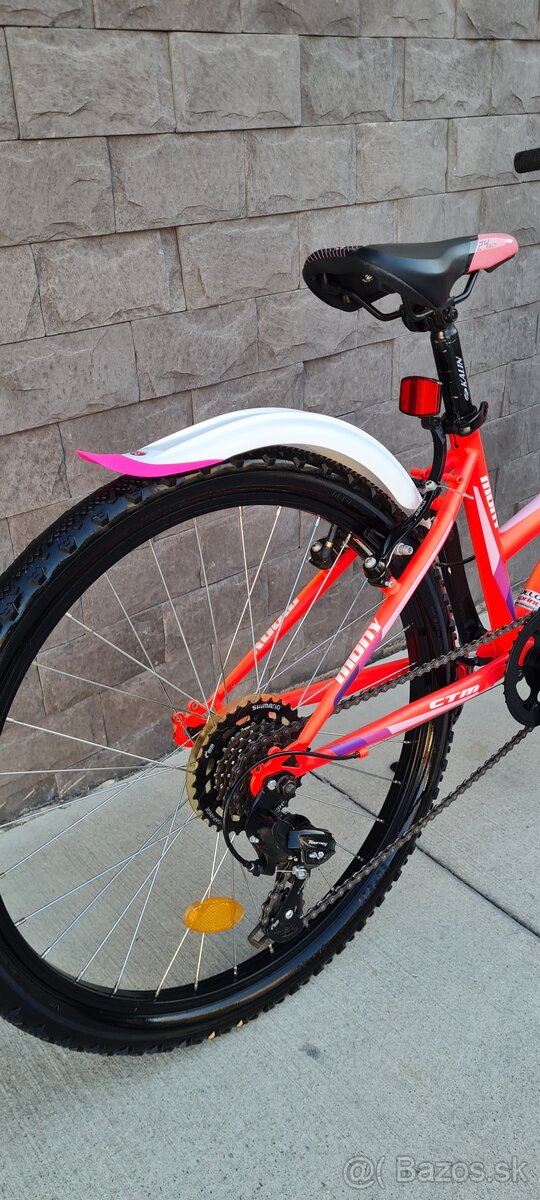 Bicykel Ctm 24" pink nice - 7