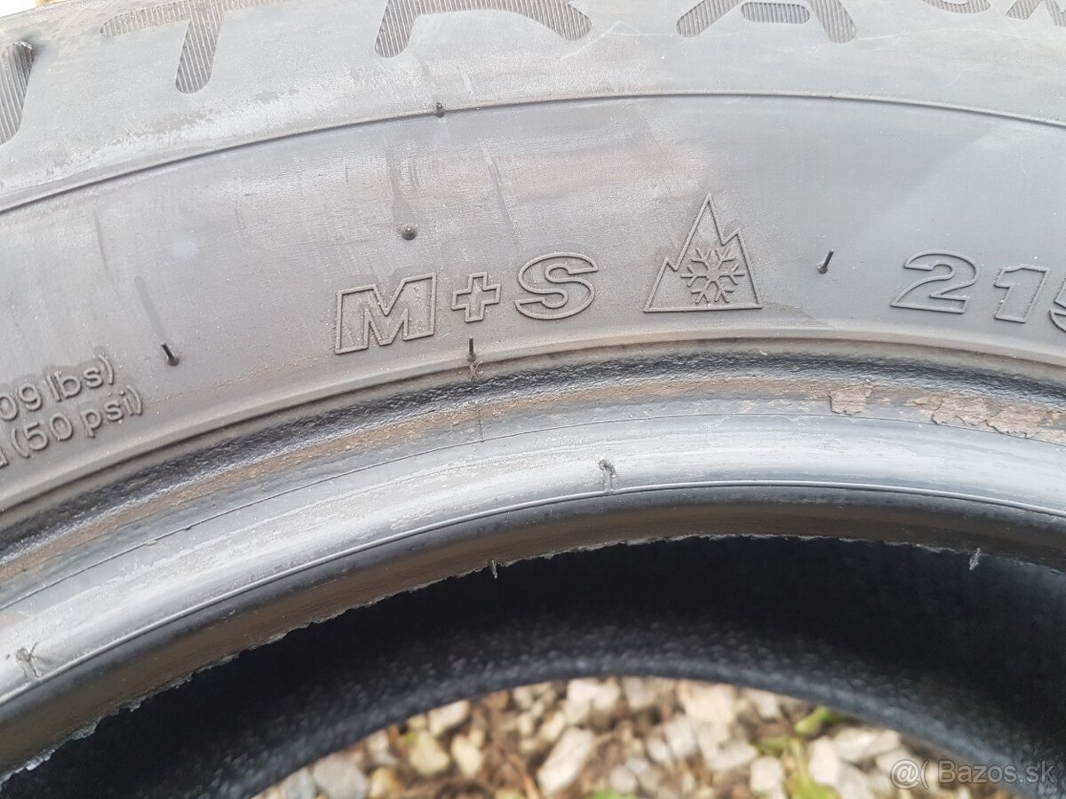 215/60 r16 zimné pneumatiky 2ks Maxxis DOT2023 - 7