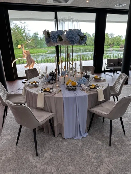 Svadobné a dekoračné doplnky – taniere, vázy, stojany, sviet - 7