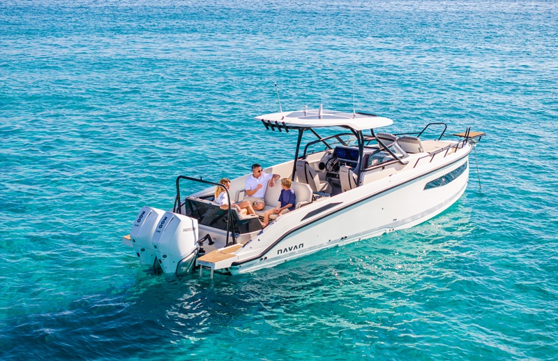 NAVAN S30 + 2x MERCURY F 250 V8 EFI EXLPT DTS Verado Joystic - 7