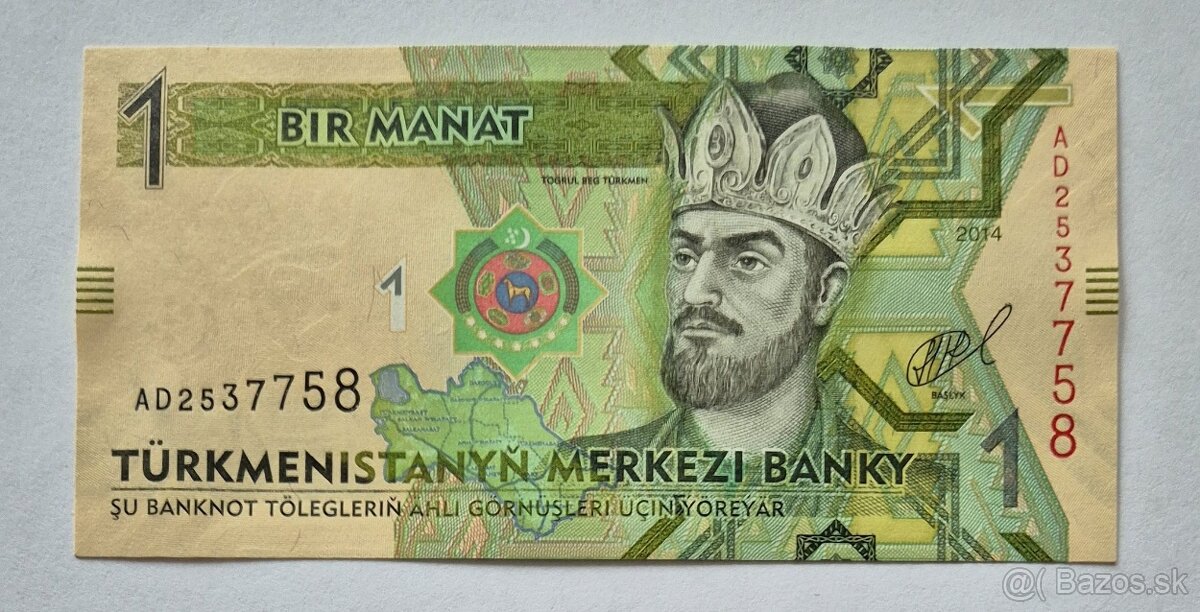 Predám bankovky Kazachstan,Kyrgistán,Tadžigistán,Tukmenistan - 7