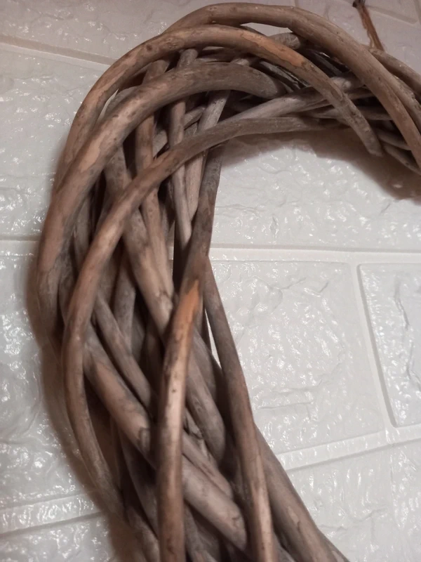 Veľké závesné drevené srdce 36x36 cm - 7