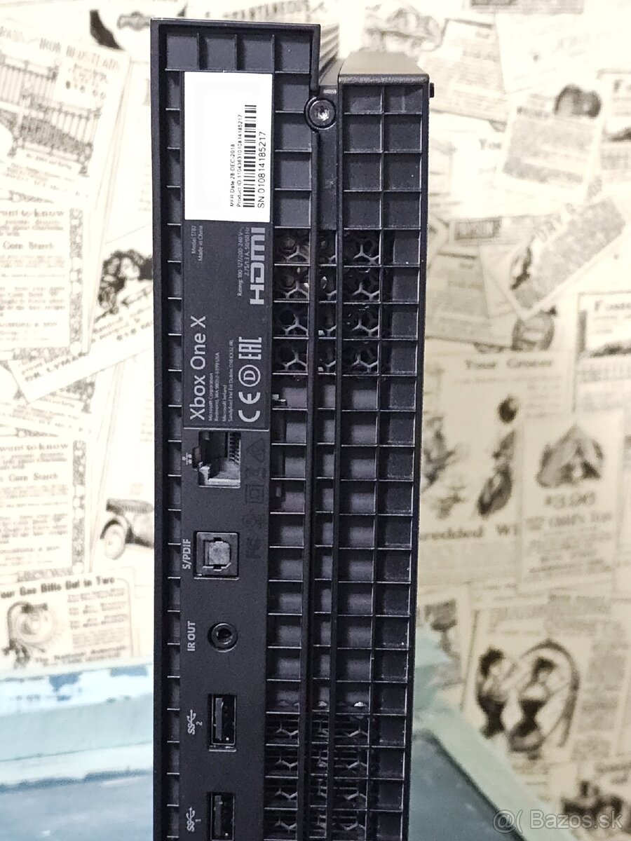 XBOX ONE X - na diely error 100 101 - 7