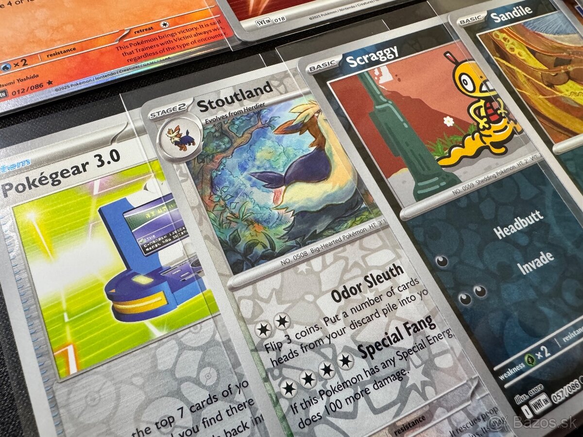 Pokemón MEGA balík (D): 100ks kariet v obaloch s EX + darček - 7