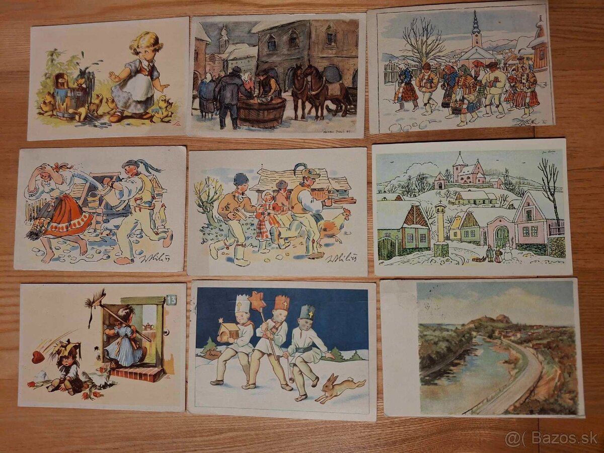 Zbierka pohľadníc 1200ks+ - 7