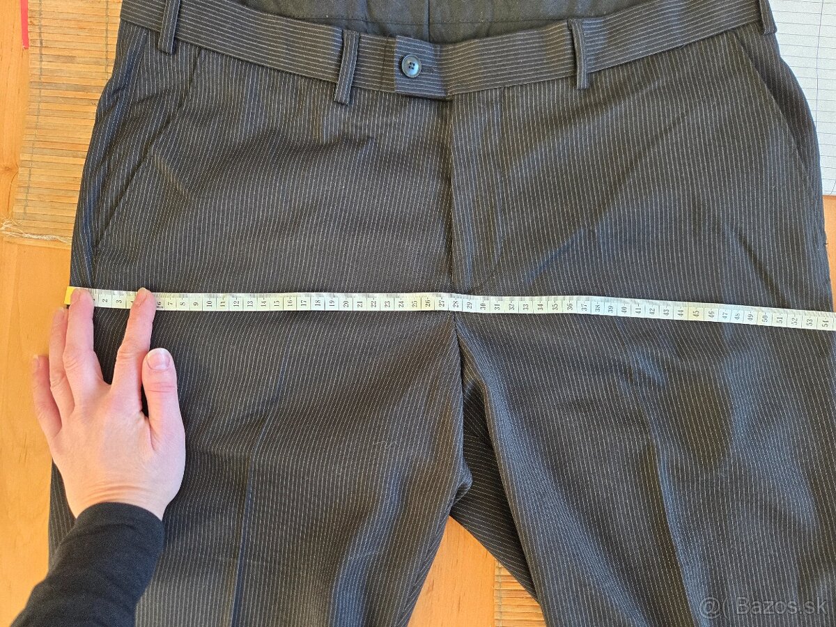 Oblekové nohavice vel.52 (M/L) - 7