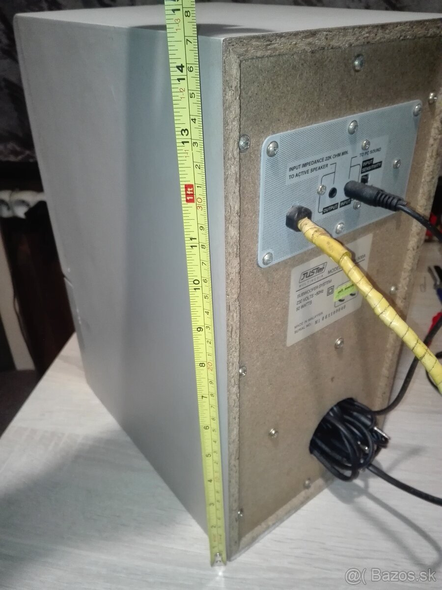 Reprobedňa so zosilovačom 50 W. Subwoofer. - 7