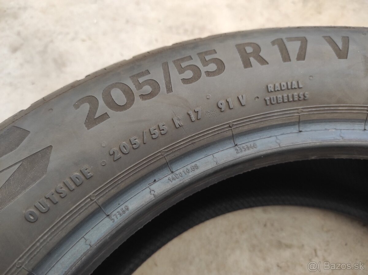 Letné pneu 205/55 R17 Continental 4ks - 7